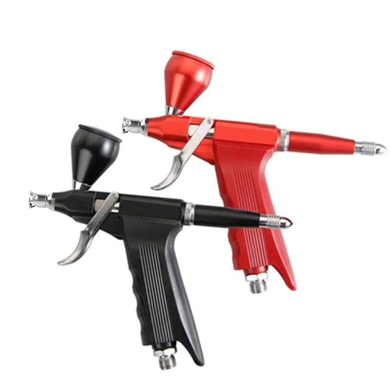 Dual Action Easy Clean Trigger Gravity Type High Capacity Spray Airbrush Gun -  - I-BEAUTEE