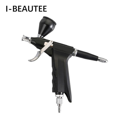 Dual Action Easy Clean Trigger Gravity Type High Capacity Spray Airbrush Gun -  - I-BEAUTEE