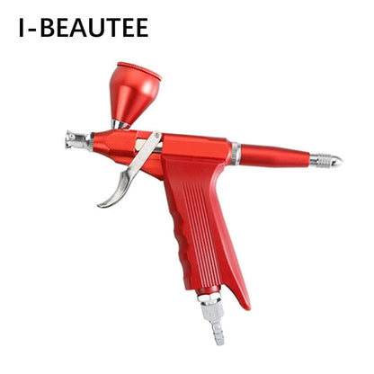 Dual Action Easy Clean Trigger Gravity Type High Capacity Spray Airbrush Gun -  - I-BEAUTEE
