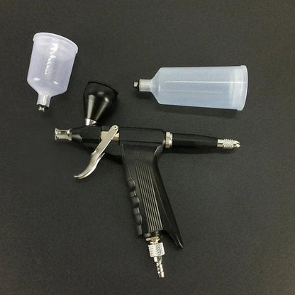 Dual Action Easy Clean Trigger Gravity Type High Capacity Spray Airbrush Gun -  - I-BEAUTEE
