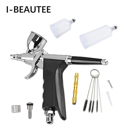 Pneumatic Spray Gun Dual Action High Capacity Airbrush Trigger Pen -  - I-BEAUTEE